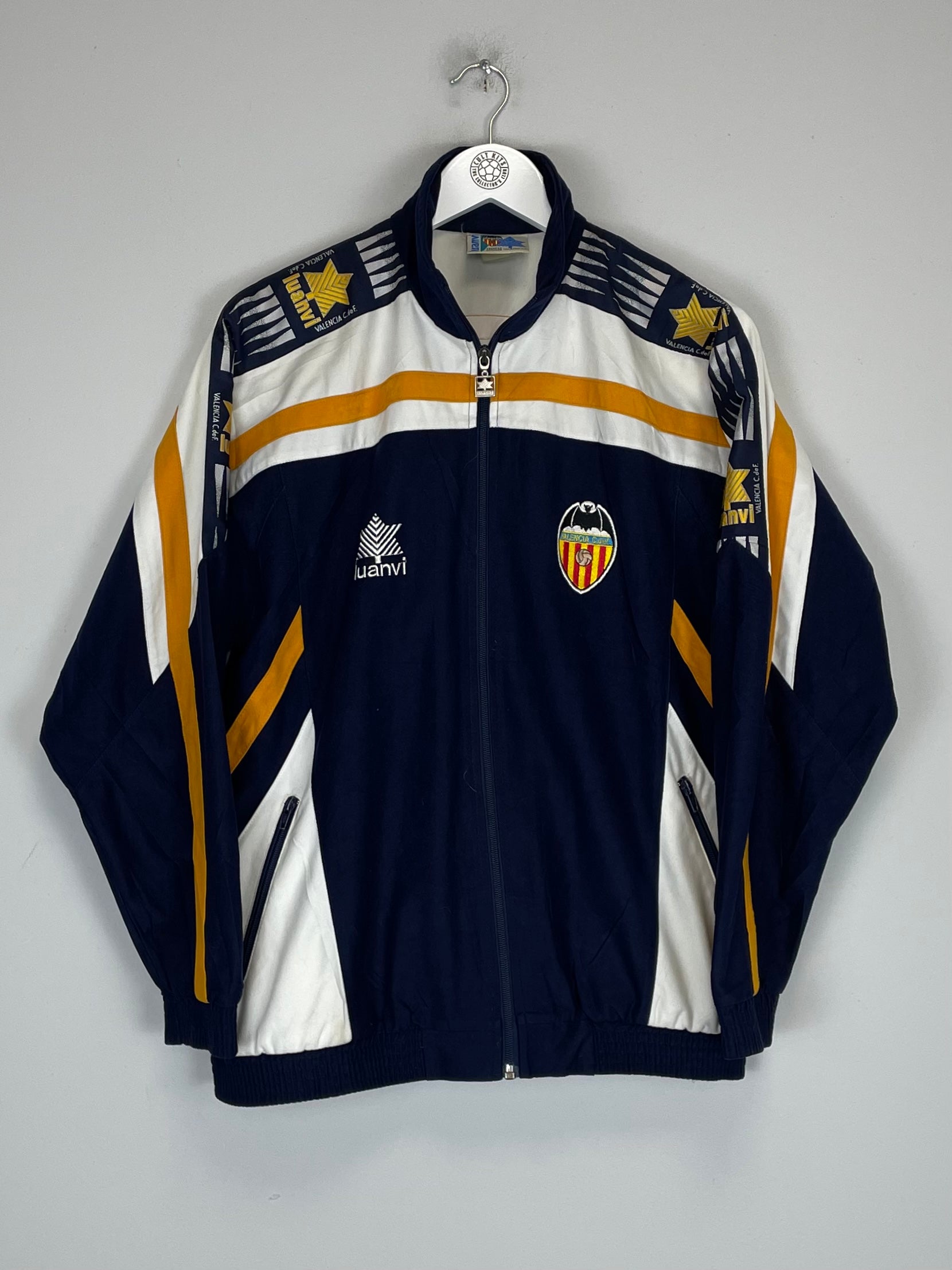 1996/97 VALENCIA TRACK JACKET (S) LUANVI