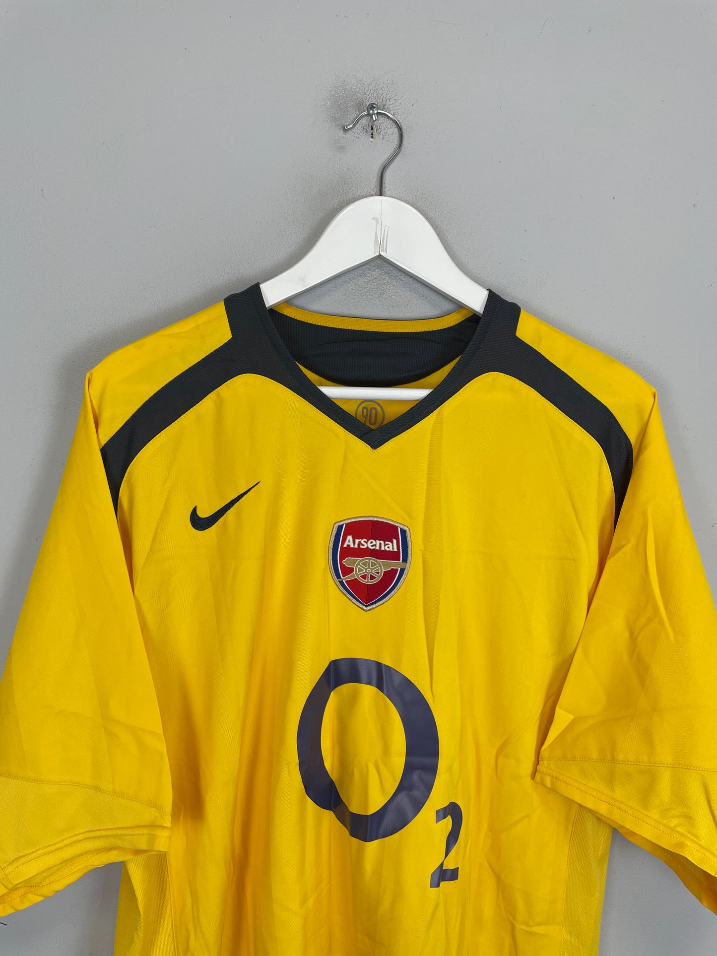 2005/06 ARSENAL HENRY #14 AWAY SHIRT (XL) NIKE