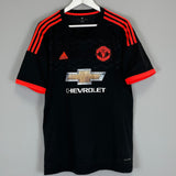 2015/16 MANCHESTER UNITED ROONEY #10 AWAY SHIRT (L) ADIDAS