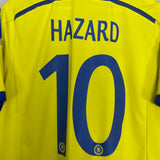 2014/15 CHELSEA HAZARD #10 AWAY SHIRT (M) ADIDAS