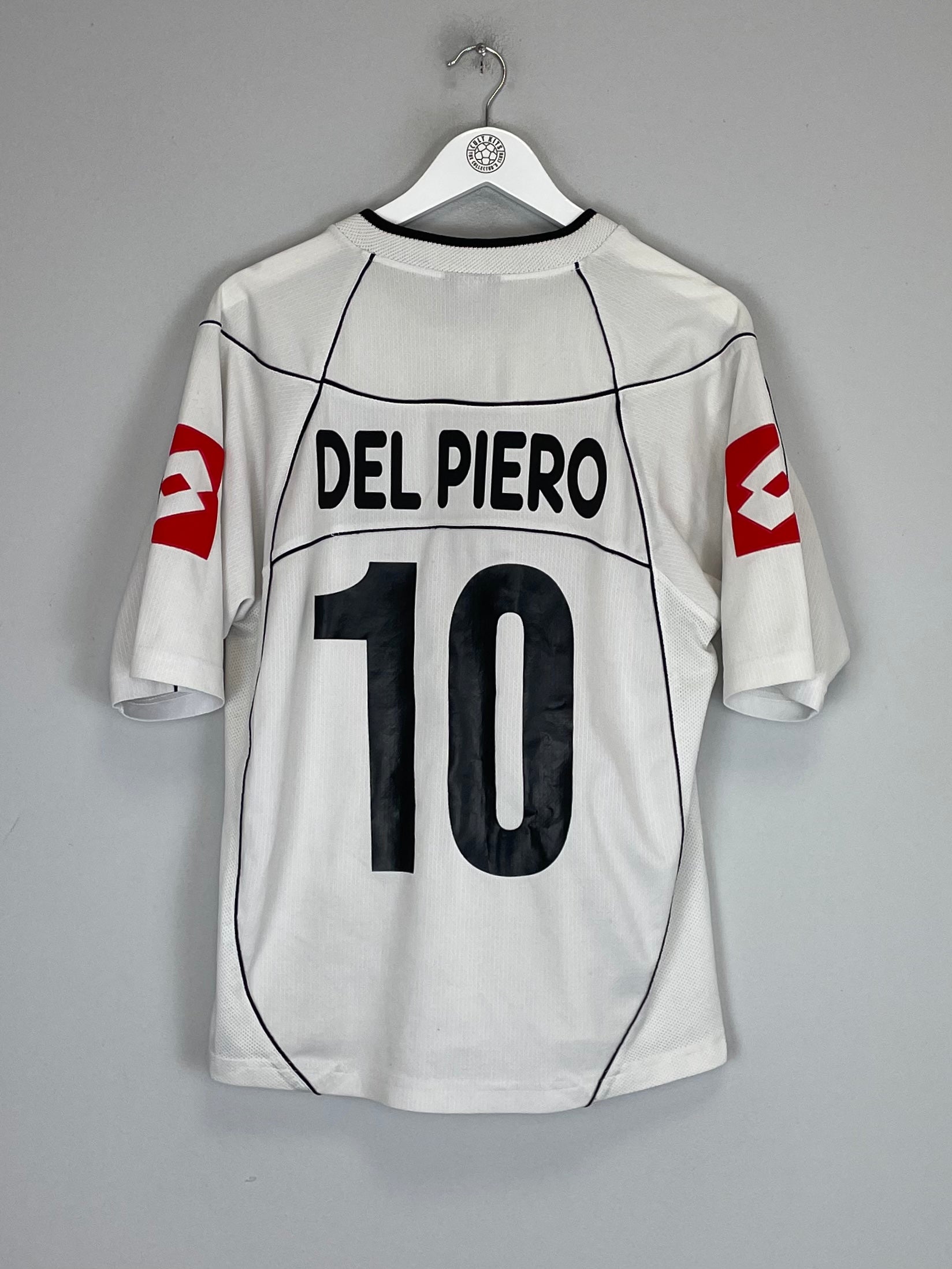 2002/03 JUVENTUS DEL PIERO #10 AWAY SHIRT (S) LOTTO