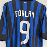 2011/12 INTER MILAN FORLAN #9 HOME SHIRT (L) NIKE