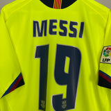 2005/06 BARCELONA MESSI #19 AWAY SHIRT (L) NIKE