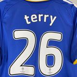 2008/09 CHELSEA TERRY #26 C/L HOME SHIRT (M) ADIDAS