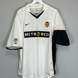 2001/02 VALENCIA AIMAR #21 *BNWT* HOME SHIRT (XL) NIKE