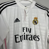 2014/15 REAL MADRID RONALDO #7 C/L HOME SHIRT (S) ADIDAS