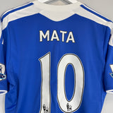 2011/12 CHELSEA MATA #10 HOME SHIRT (M) ADIDAS