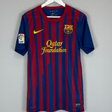 2011/12 BARCELONA DAVID VILLA #7 HOME SHIRT (S) NIKE