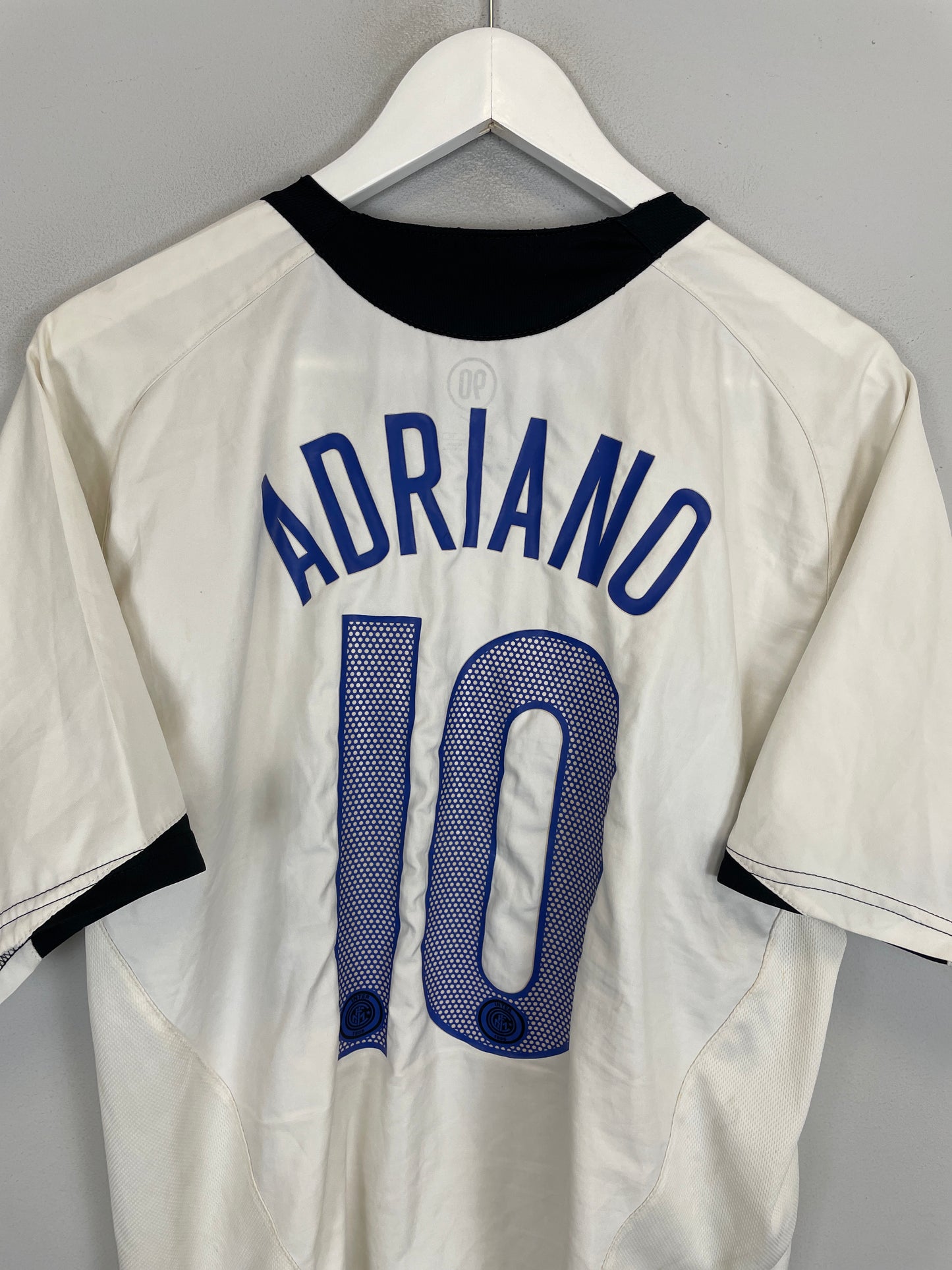 2005/06 INTER MILAN ADRIANO #10 AWAY SHIRT (M) NIKE