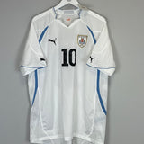 2010/11 URUGUAY FORLAN #10 *BNWT* AWAY SHIRT (XL) PUMA