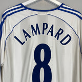 2006/07 CHELSEA LAMPARD #8 L/S AWAY SHIRT (XL) ADIDAS