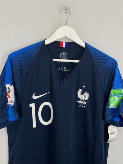 2018/19 FRANCE MBAPPE #10 *BNWT* HOME SHIRT (L) NIKE