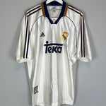 1998/00 REAL MADRID HOME SHIRT L) ADIDAS