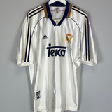 1998/00 REAL MADRID HOME SHIRT L) ADIDAS