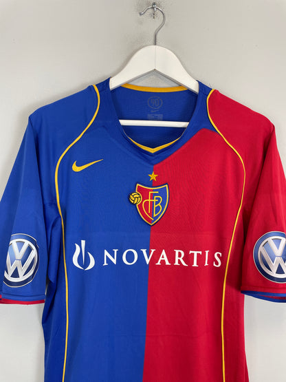 2004/06 FC BASEL HOME SHIRT (M) NIKE