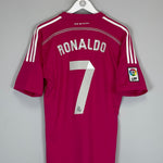 2013/14 REAL MADRID RONALDO #7 AWAY SHIRT (M) ADIDAS