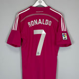 2013/14 REAL MADRID RONALDO #7 AWAY SHIRT (M) ADIDAS