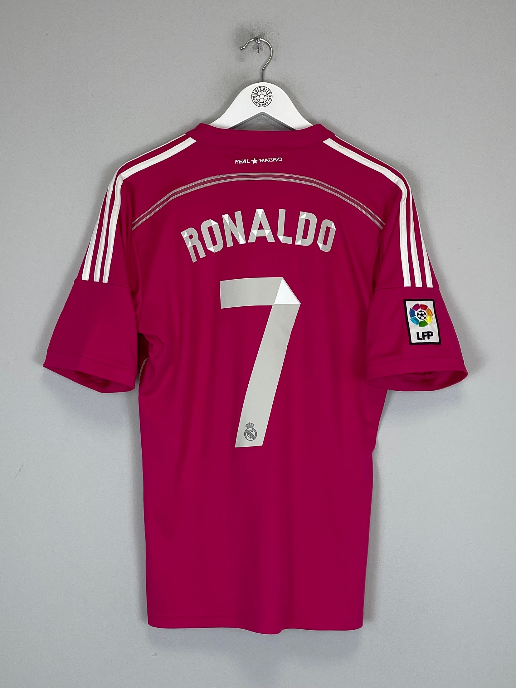 2013/14 REAL MADRID RONALDO #7 AWAY SHIRT (M) ADIDAS