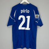 2010/12 ITALY PIRLO #21 HOME SHIRT (XL) PUMA