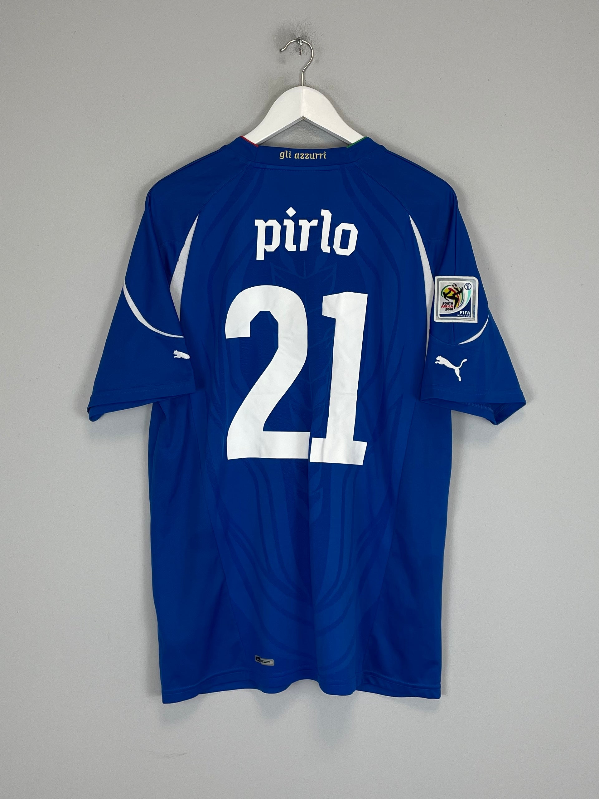 2010/12 ITALY PIRLO #21 HOME SHIRT (XL) PUMA