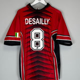 1996/97 AC MILAN DESAILLY #8 TRAINING SHIRT (M) LOTTO