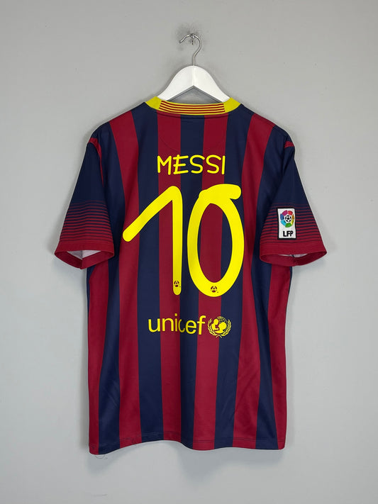 2013/14 BARCELONA MESSI #10 HOME SHIRT (L) NIKE