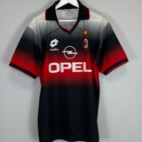 1995/96 AC MILAN TRAINING SHIRT (L) LOTTO