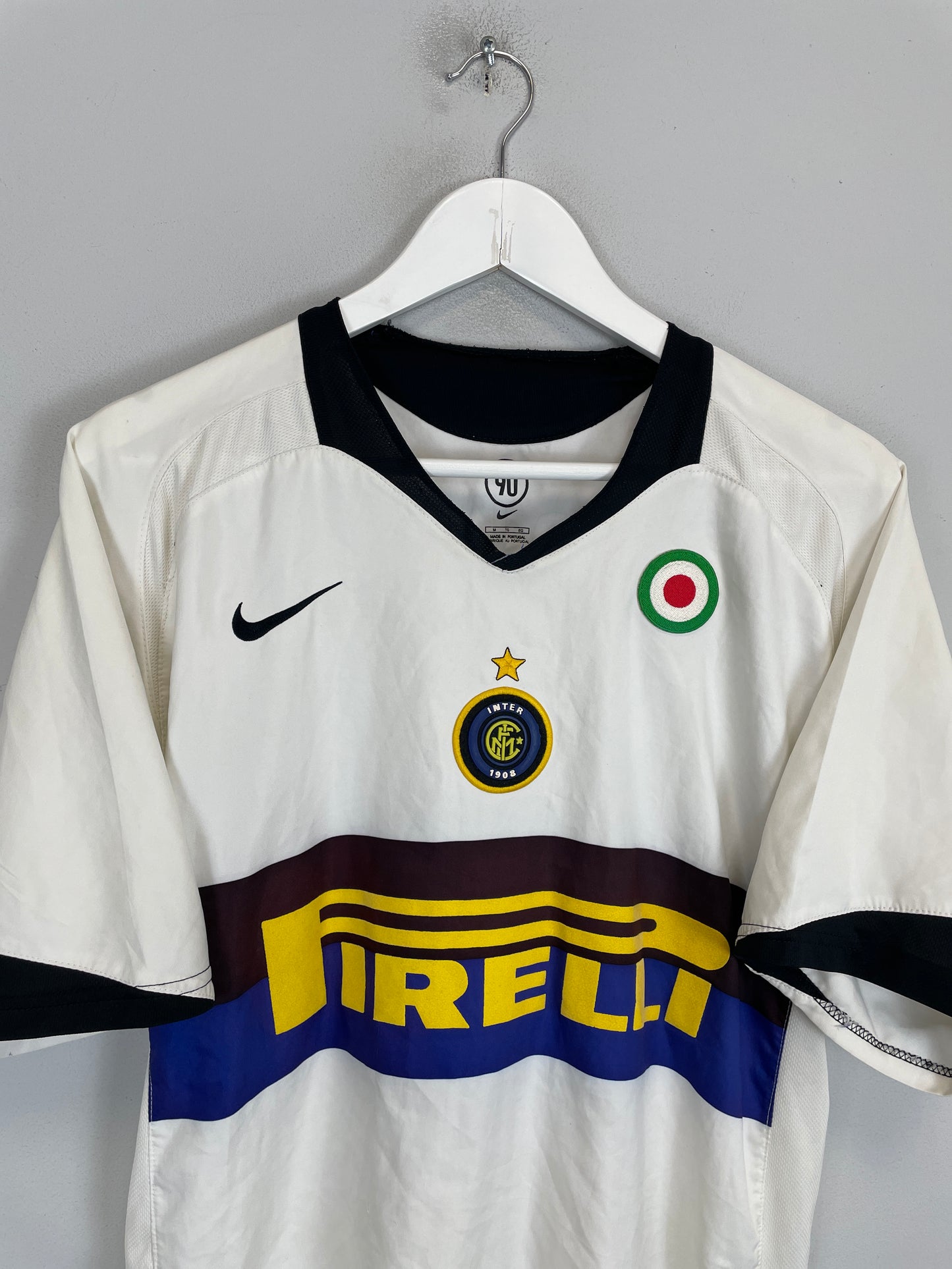 2005/06 INTER MILAN ADRIANO #10 AWAY SHIRT (M) NIKE