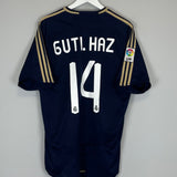 2007/08 REAL MADRID GUTI HAZ #14 AWAY SHIRT (M) ADIDAS