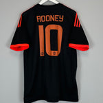 2015/16 MANCHESTER UNITED ROONEY #10 AWAY SHIRT (L) ADIDAS