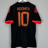 2015/16 MANCHESTER UNITED ROONEY #10 AWAY SHIRT (L) ADIDAS