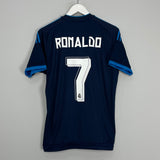 2015/16 REAL MADRID RONALDO #7 THIRD SHIRT (M) ADIDAS