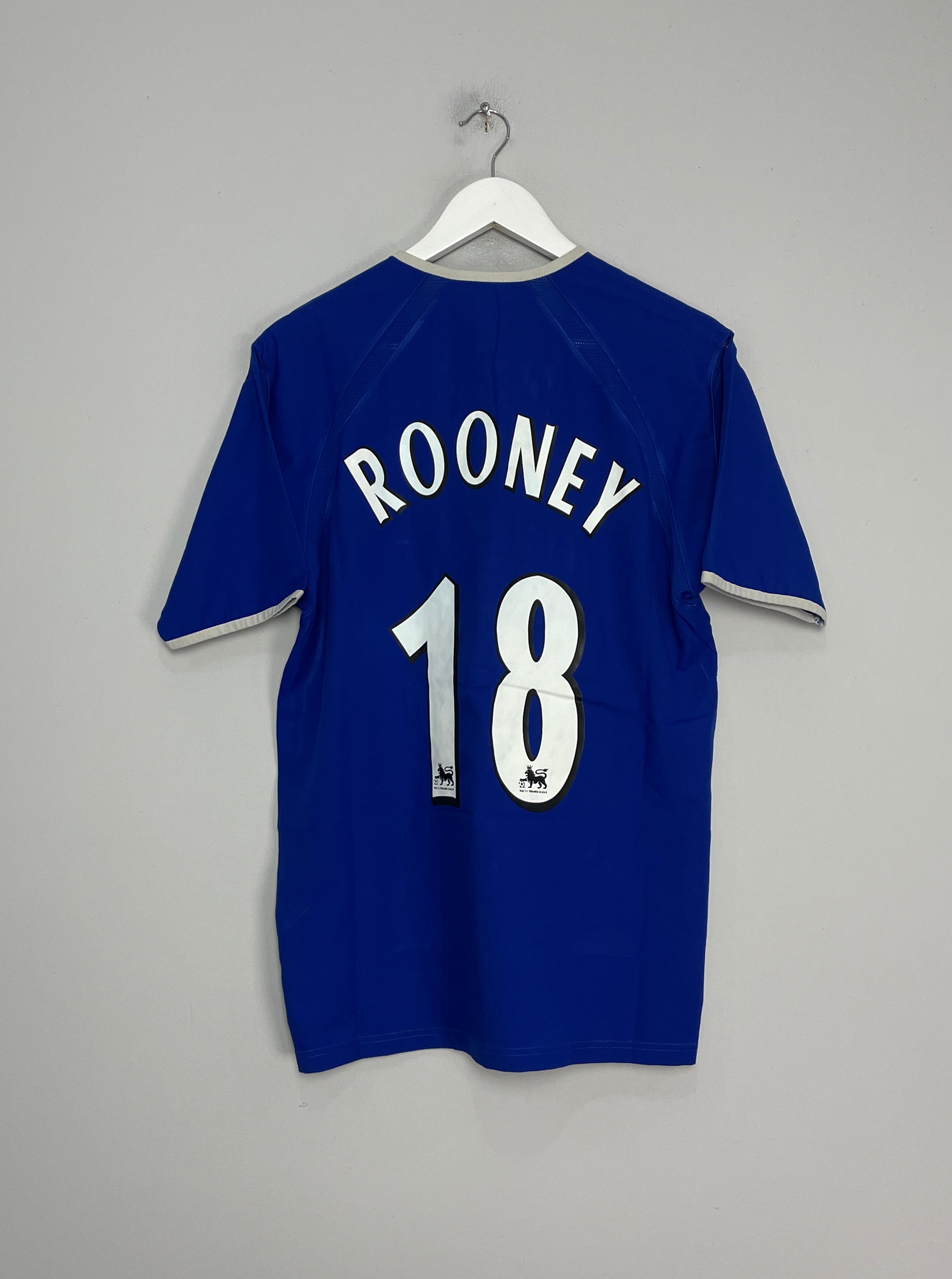 2003/04 EVERTON ROONEY #18 HOME SHIRT (S) PUMA