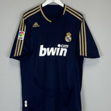 2007/08 REAL MADRID GUTI HAZ #14 AWAY SHIRT (M) ADIDAS