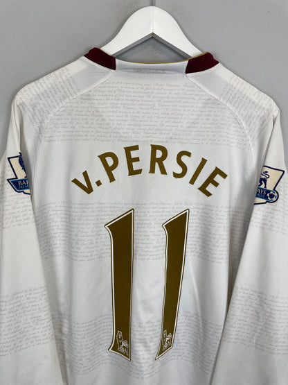 2007/08 ARSENAL V.PERSIE #11 L/S AWAY SHIRT (M) NIKE