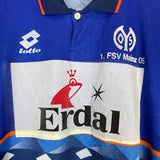 1996/97 FC MAINZ LEMSALU #24 L/S *PLAYER ISSUE* AWAY SHIRT (XXL) LOTTO