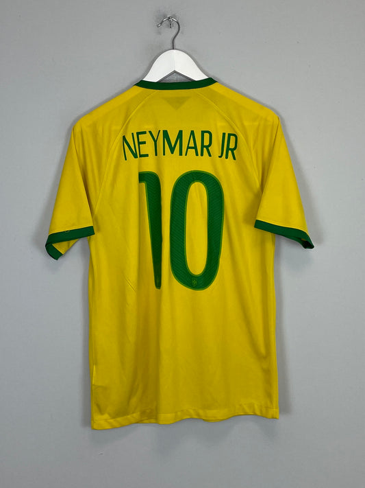 2014/15 BRAZIL NEYMAR JR #10 HOME SHIRT (M) NIKE