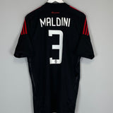 2008/09 AC MILAN MALDINI #3 THIRD SHIRT (M) ADIDAS