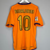 2006/08 BARCELONA RONALDINHO #10 AWAY SHIRT (L) NIKE