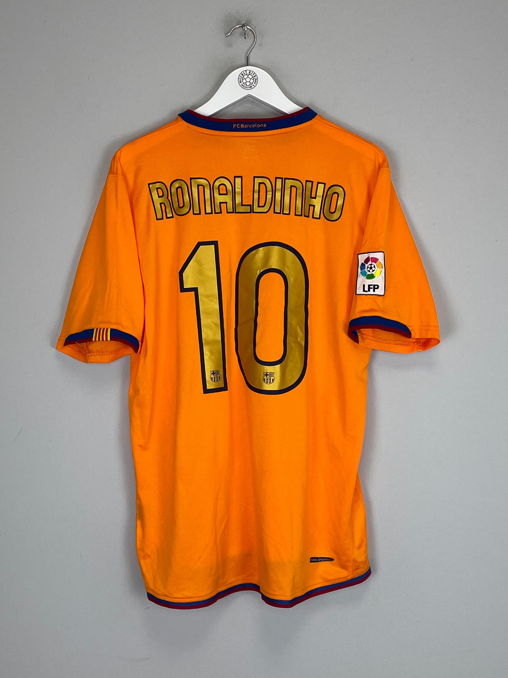 2006/08 BARCELONA RONALDINHO #10 AWAY SHIRT (L) NIKE