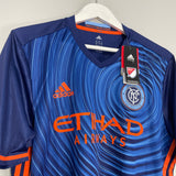 2016/17 NEW YORK CITY *BNWT* PLAYER ISSUE AWAY SHIRT (L) ADIDAS