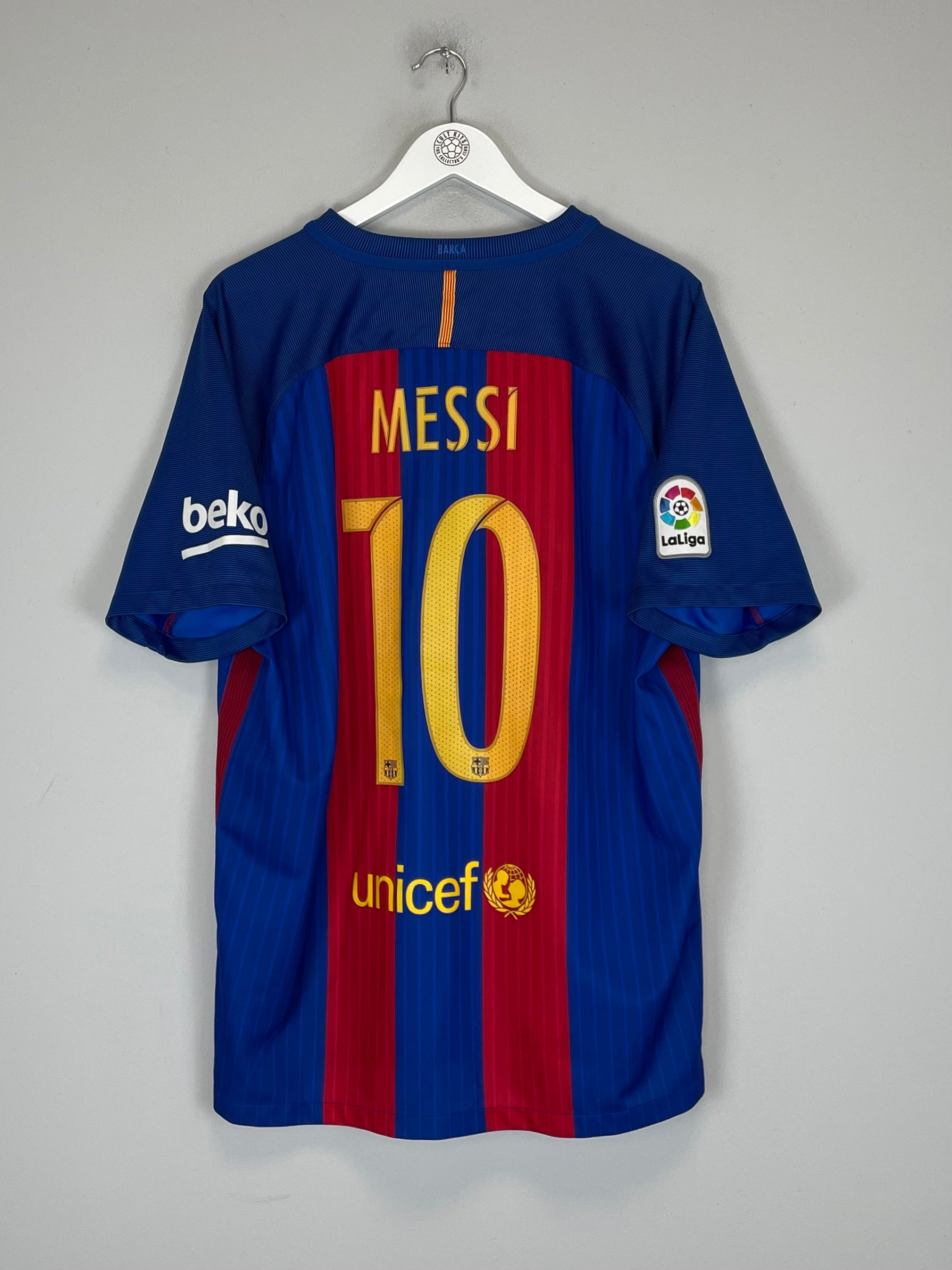 2016/17 BARCELONA MESSI #10 HOME SHIRT (XL) NIKE