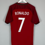 2016/17 PORTUGAL RONALDO #7 HOME SHIRT (M) NIKE