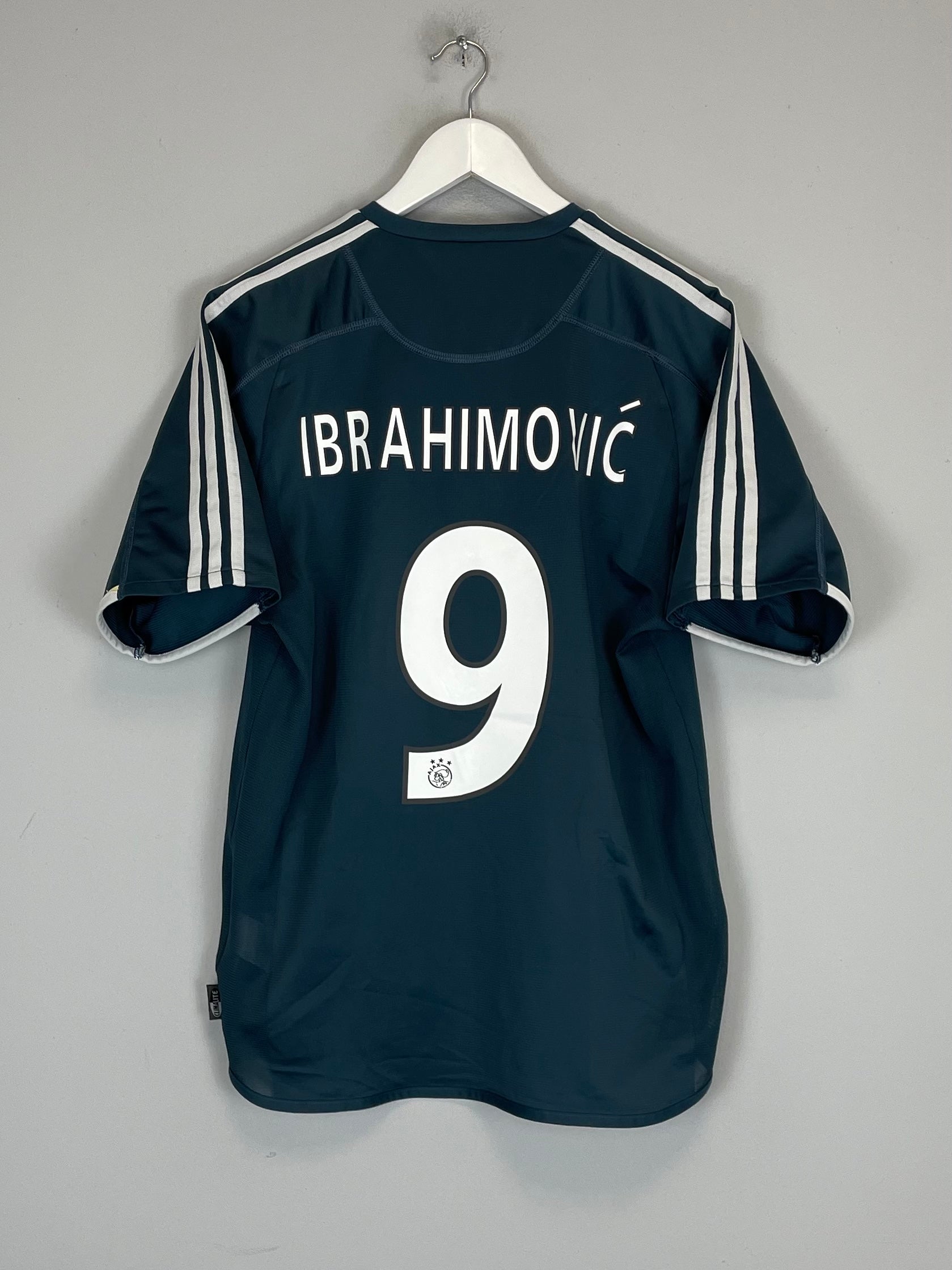 2003/04 AJAX IBRAHIMOVIC #9 AWAY SHIRT (M) ADIDAS