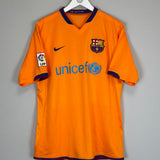 2006/08 BARCELONA RONALDINHO #10 AWAY SHIRT (L) NIKE