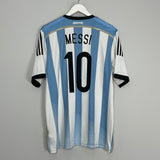 2014/15 ARGENTINA MESSI #10 HOME SHIRT (XL) ADIDAS