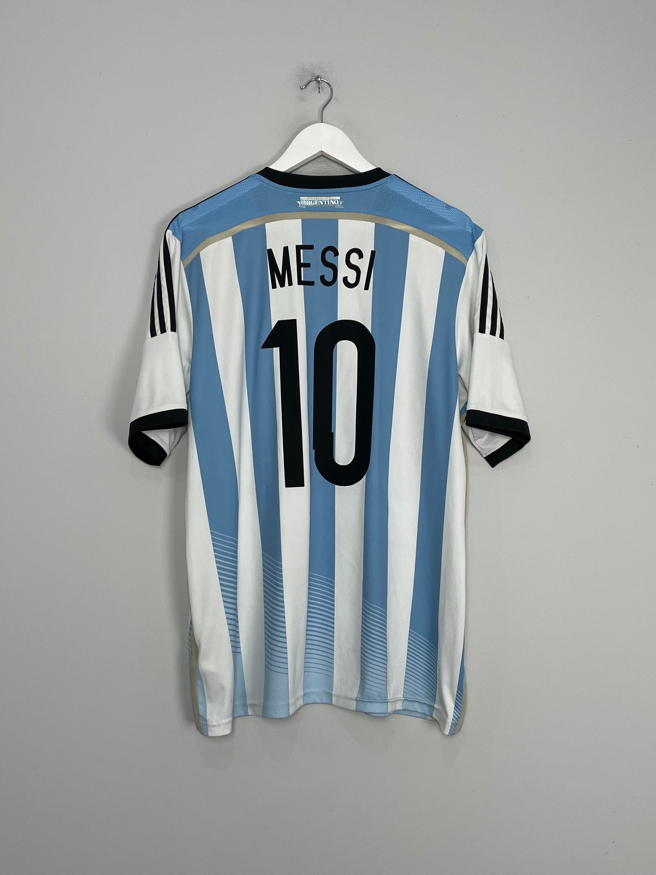 2014/15 ARGENTINA MESSI #10 HOME SHIRT (XL) ADIDAS