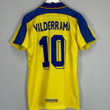 1998/01 COLOMBIA VALDERRAMA #10 HOME SHIRT (L) REEBOK