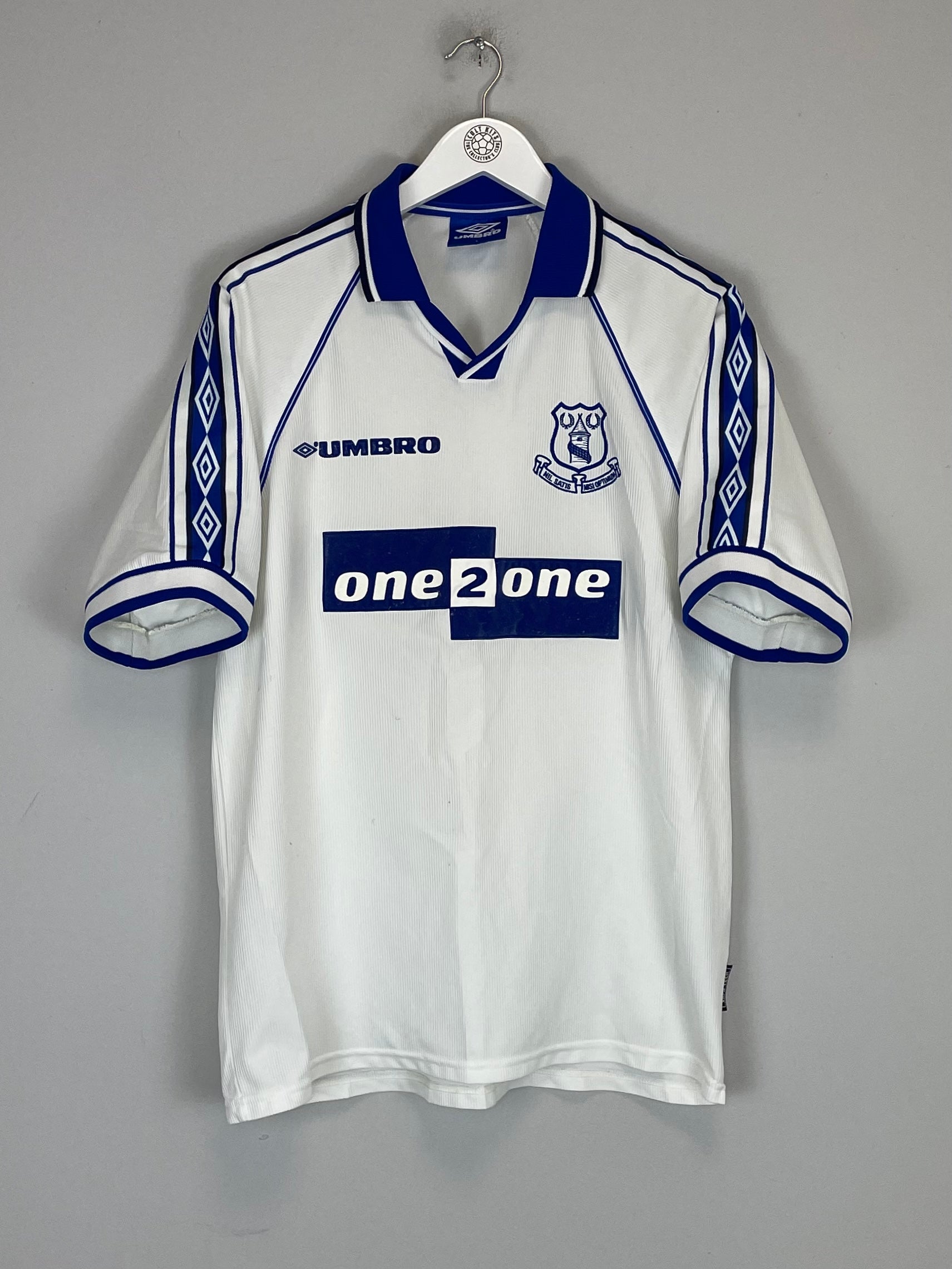 1998/99 EVERTON AWAY SHIRT (L) UMBRO