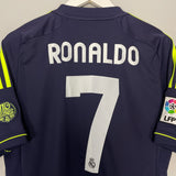 2012/13 REAL MADRID RONALDO #7 AWAY SHIRT (M) ADIDAS